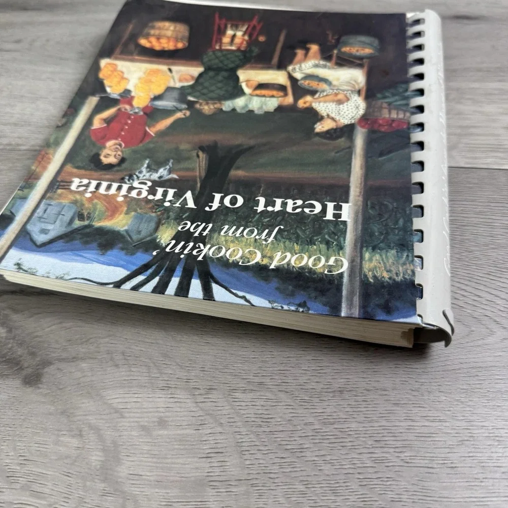 Vintage Good Cookin' From The Heart Of Virginia Cookbook Junior League Lynchburg